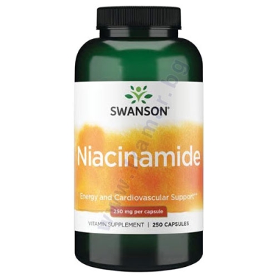 СУОНСЪН НИКОТИНАМИД капсули 250 мг * 250