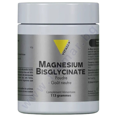 МАГНЕЗИЙ БИСГЛИЦИНАТ прах 113 г VIT`ALL+