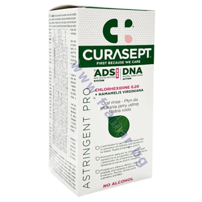 ВОДА ЗА УСТА КЮРАСЕПТ ADS DNA ASTRINGENT PRO 200 мл