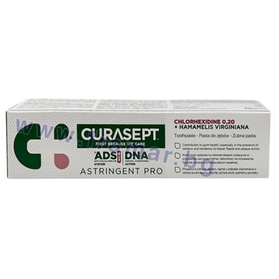 ПАСТА ЗА ЗЪБИ КЮРАСЕПТ ADS DNA ASTRINGENT PRO 75 мл