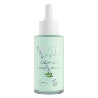 МАТИРАЩО МЛЯКО ЗА ЛИЦЕ С ЕКСТРАКТ ОТ ЗЕЛЕН ЧАЙ 40 мл FLUFF