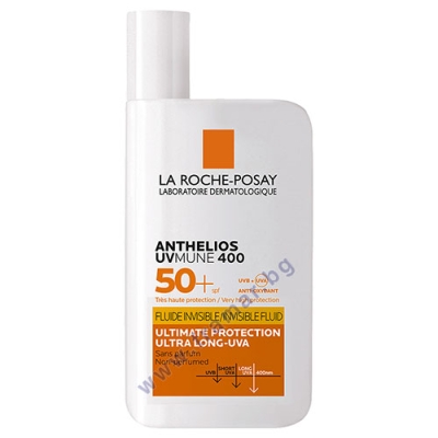 ЛА РОШ ПОЗЕ АНТЕЛИОС UVMUNE400 СЛЪНЦЕЗАЩИТЕН ФЛУИД ПРОТИВ ТЪМНИ ПЕТНА SPF 50+ 50 мл