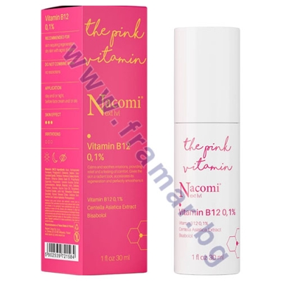 НАКОМИ НЕКСТ ЛЕВЪЛ СЕРУМ ЗА ЛИЦЕ С ВИТАМИН B12 0.1% 30 мл