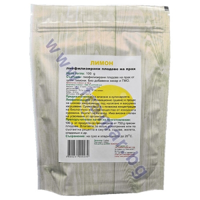ЛИМОН ПРАХ 100 г ЯЖ ПОЛЕЗНО