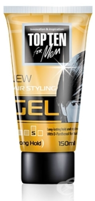 ТОП ТЕН ГЕЛ ЗА КОСА СИЛНА ФИКС.