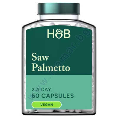 САО ПАЛМЕТО + ЦИНК капсули * 60 HOLLAND & BARRETT