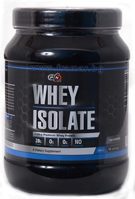 ПЮР НУТРИШЪН СУРОВАТЪЧЕН ПРОТЕИН ИЗОЛАТ 454 гр.