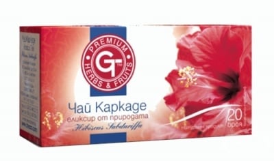 ЧАЙ ФИЛТЪР КАРКАДЕ * 20 БЧК