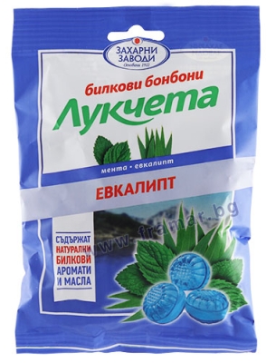 БОНБОНИ ЛУКЧЕТА ЕВКАЛИПТ 75 г