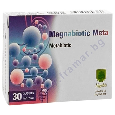 МАГНАЛАБС МАГНАБИОТИК МЕТА капсули * 30