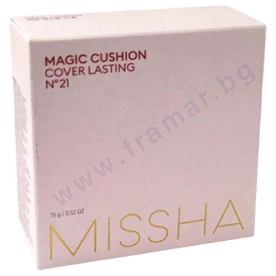 МИША MAGIC CUSHION COVER LASTING ФОН ДЬО ТЕН №21 15 г