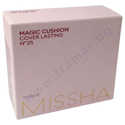 МИША MAGIC CUSHION COVER LASTING ФОН ДЬО ТЕН №25 15 г