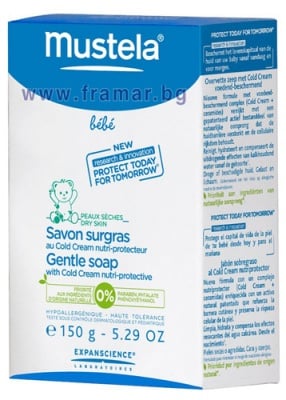 МУСТЕЛА - сапун с колд крем 100 гр.