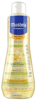 МУСТЕЛА - ДУШ ОЛИО БЕБЕ ЗА СУХА КОЖА 300 мл.