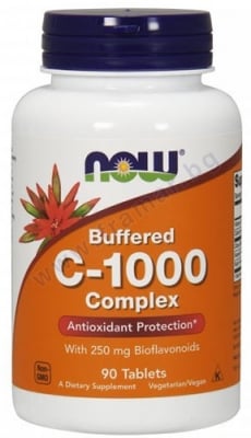 НАУ ФУДС ВИТАМИН C-1000 КОМПЛЕКС + БИОФЛАВОНОИДИ таблетки * 90
