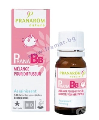 ПРАНАРОМ BB ДЕЗИНФЕКТИРАЩА БИО СМЕС ЗА ДИФУЗОР (ДИФУЗЕР) 10 мл.