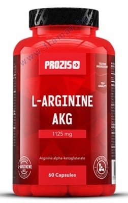 ПРОЗИС L - АРГИНИН АЛФА КЕТОГЛУТАРАТ (AKG) капсули 375 мг * 60