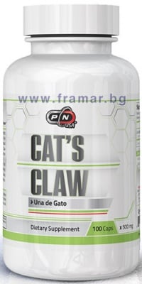 ПЮР НУТРИШЪН КОТЕШКИ НОКЪТ капсули 500 мг. * 100