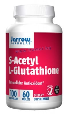 ДЖАРОУ ФОРМУЛАС S - АЦЕТИЛ L - ГЛУТАТИОН таблетки 100 мг * 60