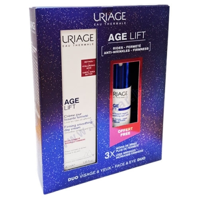 УРИАЖ ЕЙДЖ ЛИФТ УПЛЪТНЯВАЩ КОРИГИРАЩ КРЕМ 40 мл +  КОРИГИРАЩ ОКОЛООЧЕН КРЕМ 15 мл