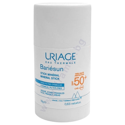 УРИАЖ BARIESUN МИНЕРАЛЕН СТИК ЗА ЛИЦЕ SPF50+ 18 г