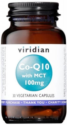 КОЕНЗИМ Q10 капсули 100 мг * 30 VIRIDIAN