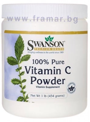 СУОНСЪН 100% ЧИСТ ВИТАМИН С на прах 454 г