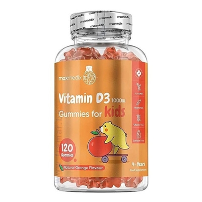 УЕЙТ УЪРЛД ВИТАМИН D3 1000 IU ГЪМИ ПОРТОКАЛ желирани таблетки * 120 