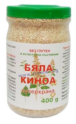 КИНОА БЯЛА 400 гр.