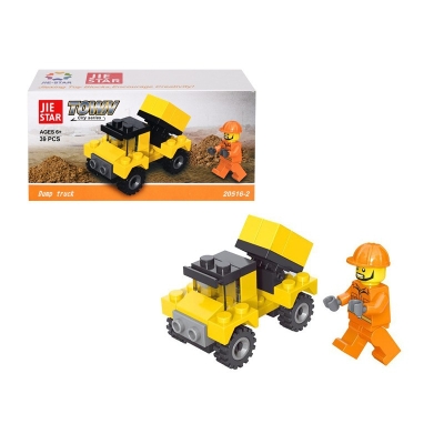 Конструктор - мини "Самосвал" /39 елемента/