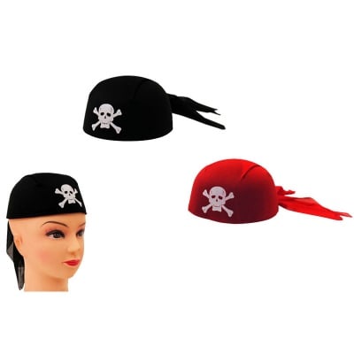 Пиратска шапка с кърпа