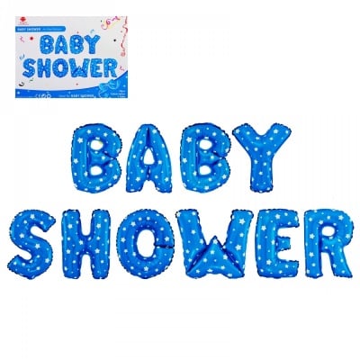 Балон &quot;BABY SHOWER&quot; /син/