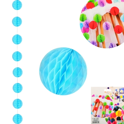 Парти украса - наниз /8 броя топки/