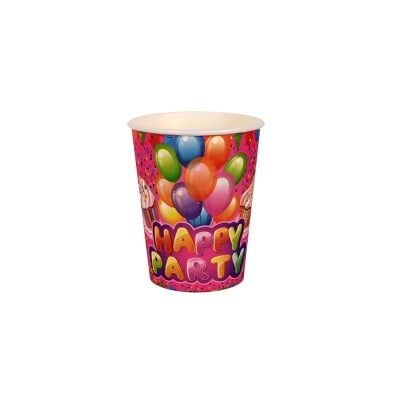 Парти чашки "Happy Birthday" /20 броя в опаковка/