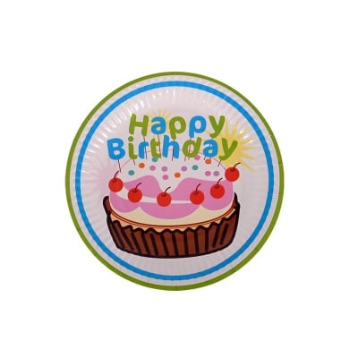 Парти чинии &quot;Happy Birthday&quot; /20 броя в опаковка/ 