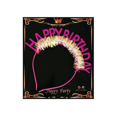 Парти диадема "Happy Byrthday"