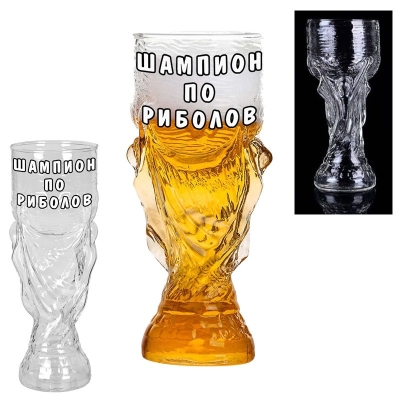 Чаша - купа за бира "Риболов"