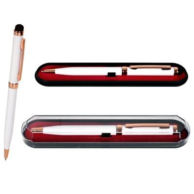 Химикал със стилус и прибиращ се механизъм /метал/