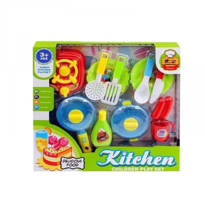 Кухненски к-кт с котлонче, продукти и др.