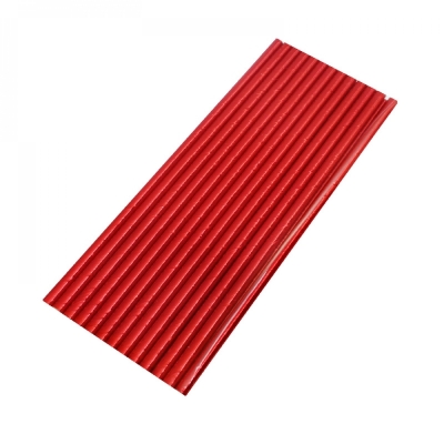 Сламки за еднократна употреба /металик/