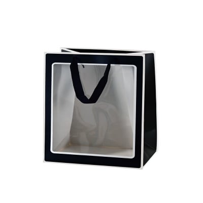 Опаковъчна чанта с прозрачен ПВЦ прозорец
