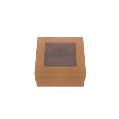 Кутия с капак и прозорец /квадрат/