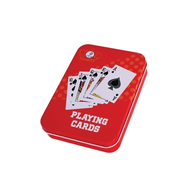 Карти "Пластик" - 2 тестета в метална кутия