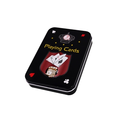 Карти "Пластик" - 2 тестета в метална кутия