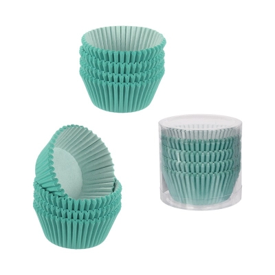 Хартиени форми за мъфини в ПВЦ /100 броя/