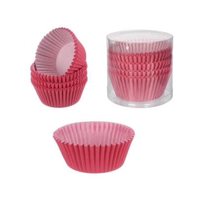 Хартиени форми за мъфини в ПВЦ /100 броя/