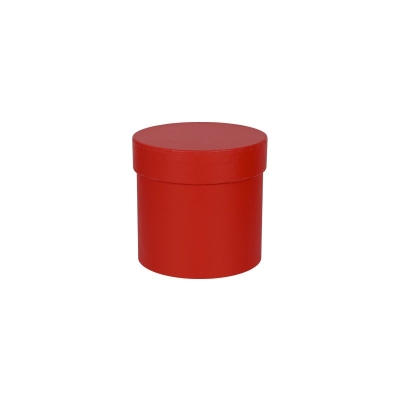 Подаръчна кутия цилиндър - червена