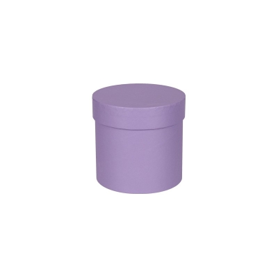 Подаръчна кутия цилиндър - лилава