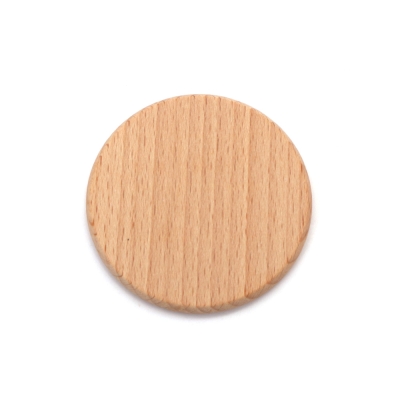 Дървен кръг 60x6 мм цвят натурален