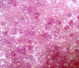 Мъниста стъклена 3 мм цейлон слонова кост -50 грама